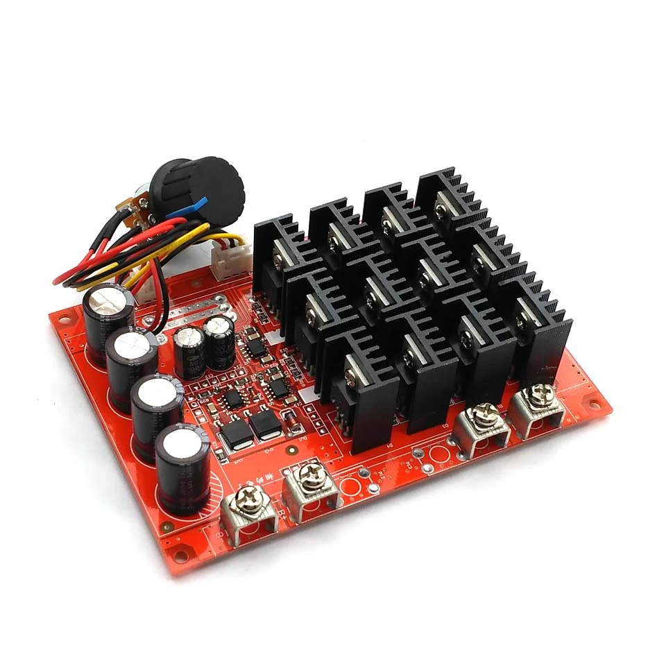 Motor Driver Module - 10-50V 60A DC Motor Speed Controller