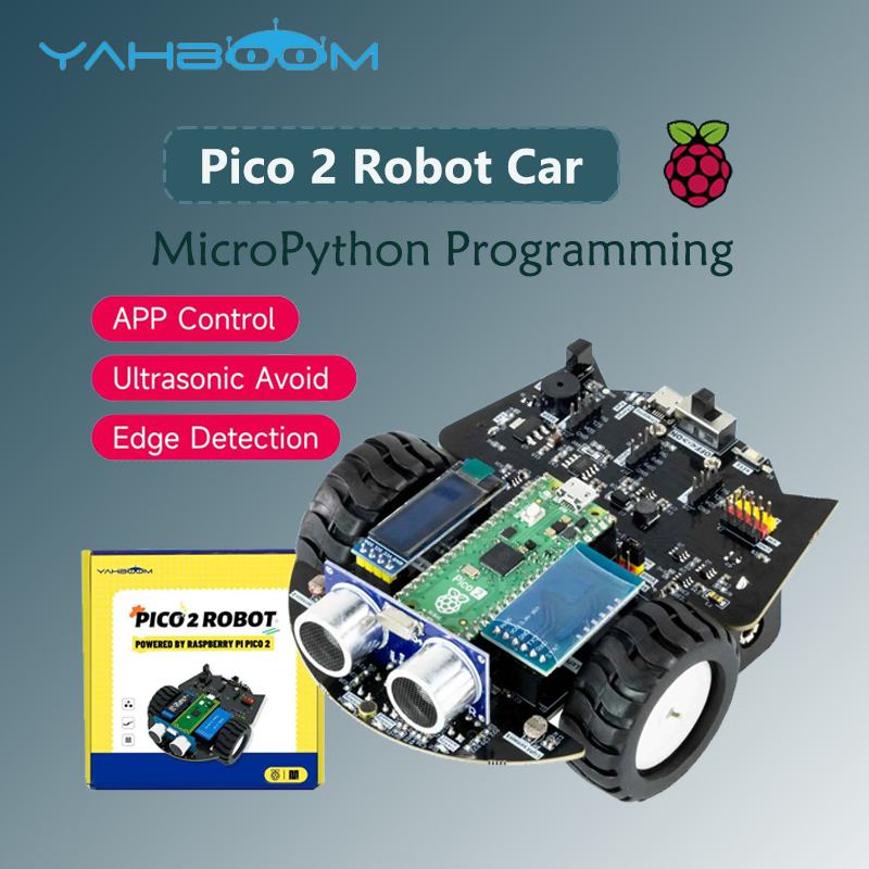Yahboom Raspberry Pi Pico 2 Ro - огляд і ціна Robot Car Kit