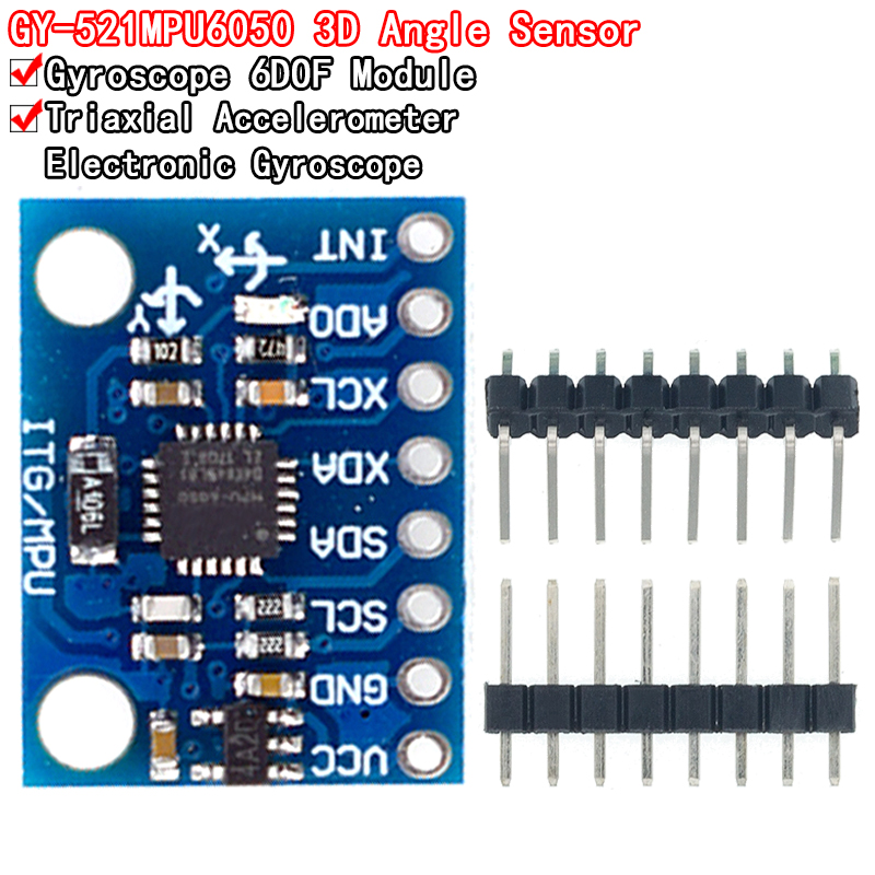 1Set IIC I2C GY-521 MPU-6050 M - огляд і ціна Accelerometer Mpu6050