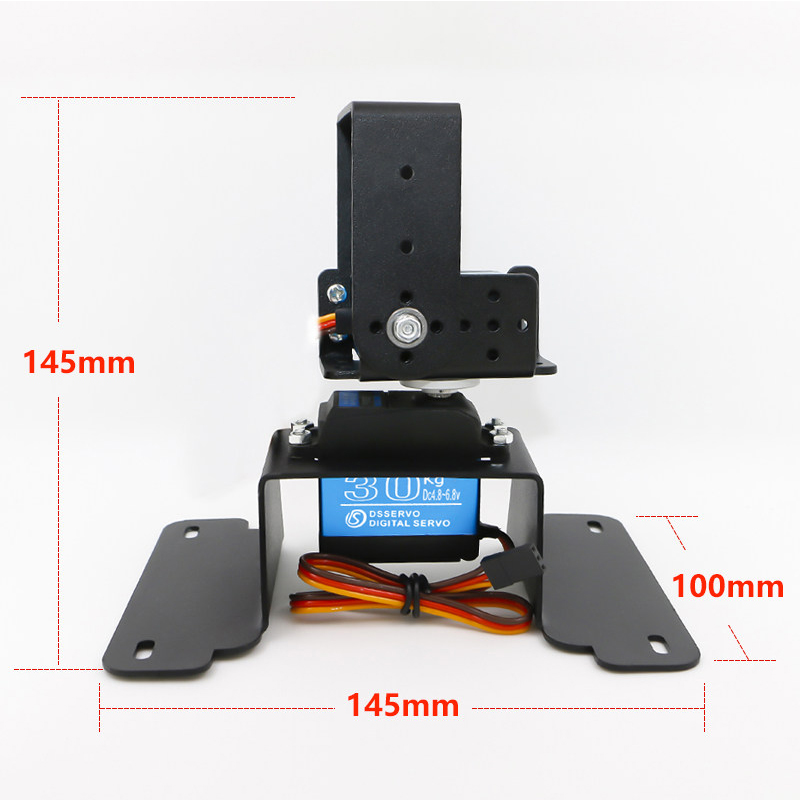 2 DOF Pan Tilt Bracket Kit Met - огляд і ціна Pan Tilt Bracket