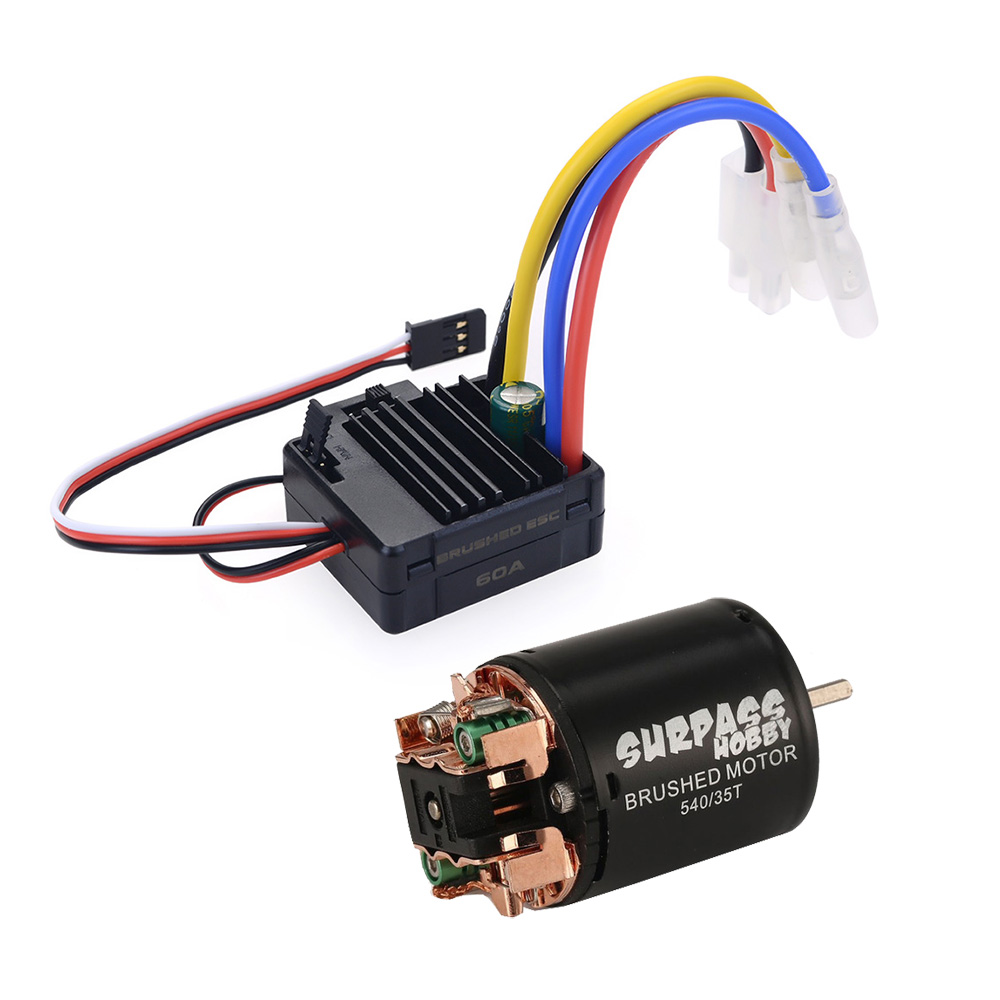 SURPASS HOBBY 540 Brushed Moto - огляд і ціна Sg90 Servo