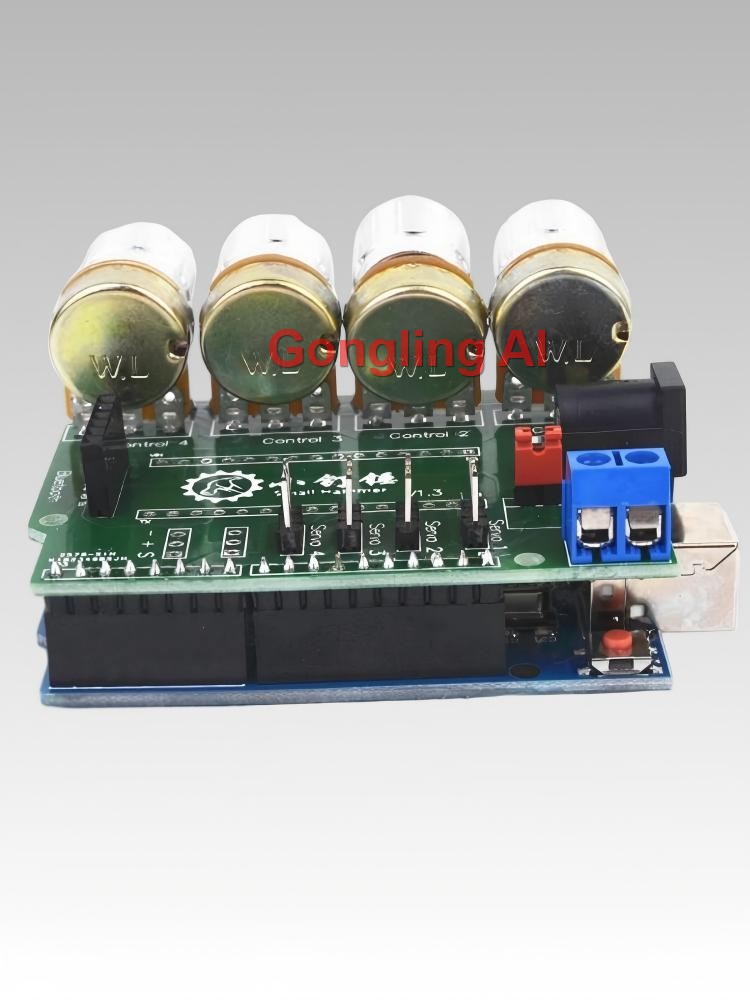 4 Channels Knob Servo Controll - огляд і ціна Sg90 Servo