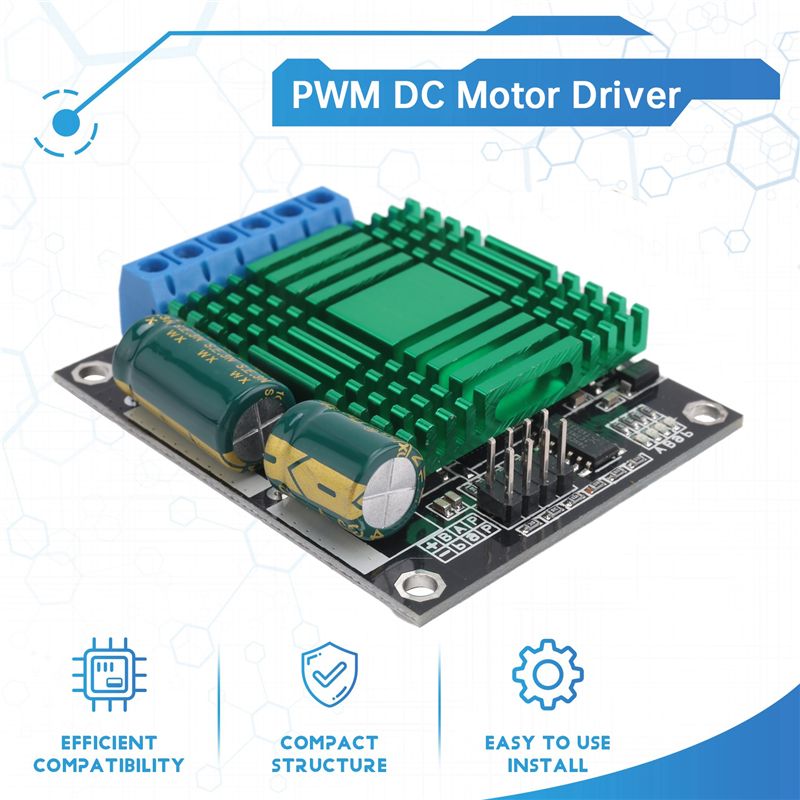 PHILE-9V-30V 60A PWM DC Motor  - огляд і ціна Motor Driver Module