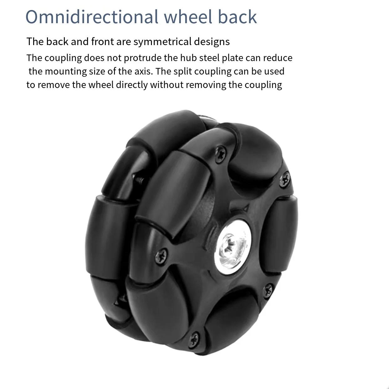 Metal Omni Wheel Intelligent W - огляд і ціна Robot Wheel