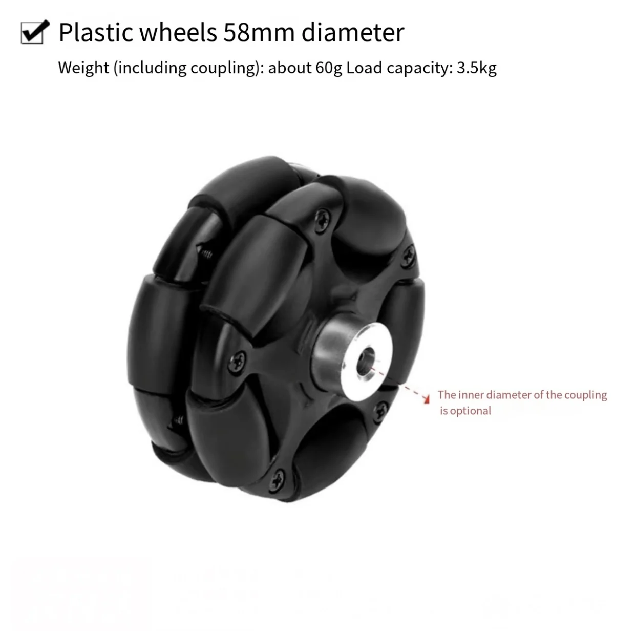 Metal Omni Wheel Intelligent W - огляд і ціна Robot Wheel