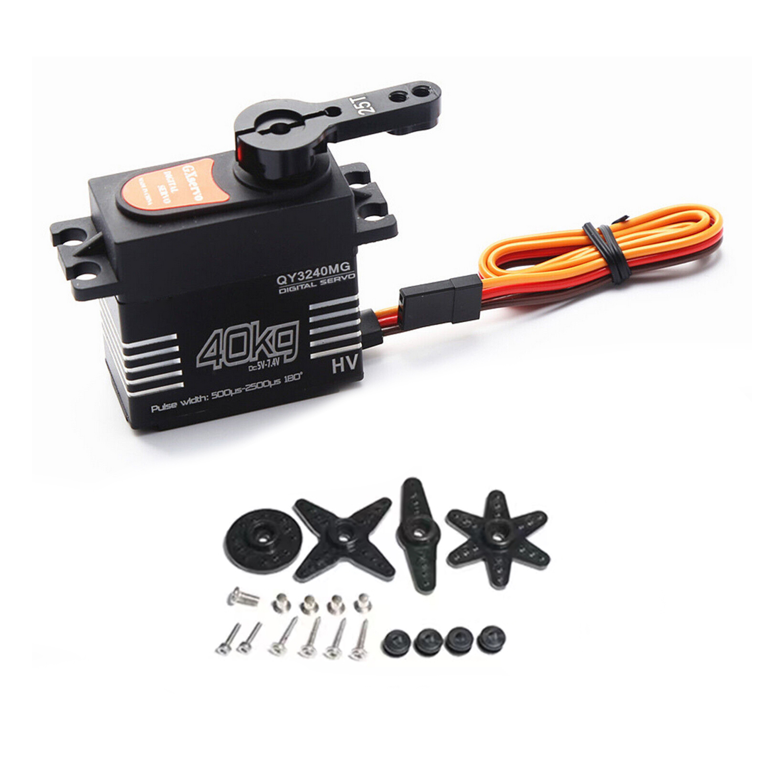 40KG Digital Servo Waterproof  - огляд і ціна Robot Car Kit