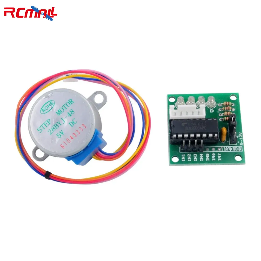 28BYJ-48  4 Phase DC Gear Step - огляд і ціна Uln2003 Driver