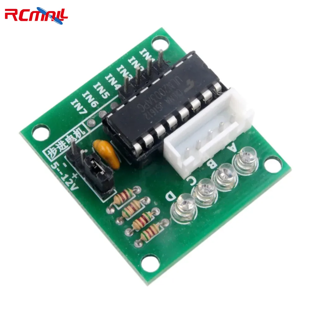 28BYJ-48  4 Phase DC Gear Step - огляд і ціна Uln2003 Driver