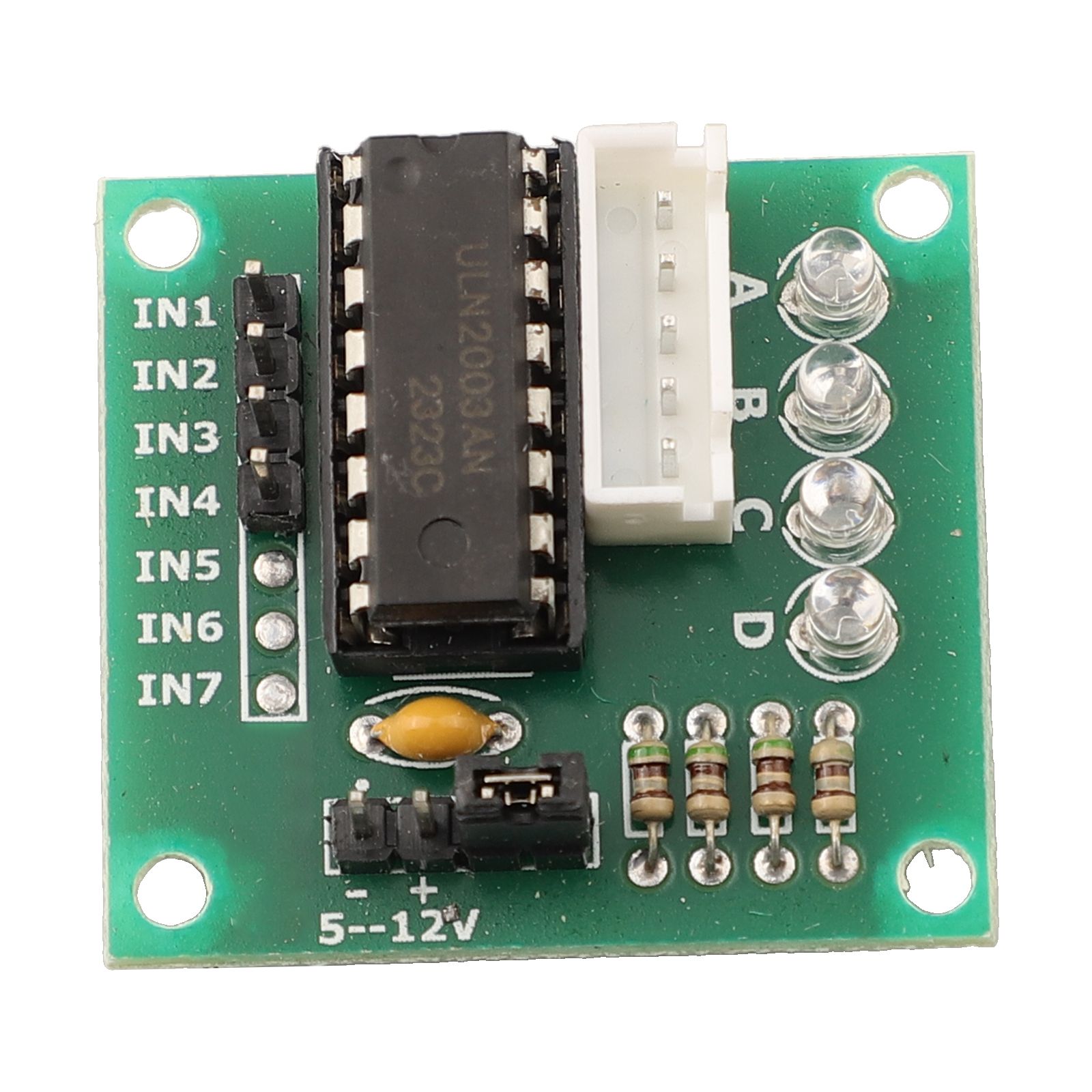 5V 4-Phase Stepper Motor 28BYJ - огляд і ціна Uln2003 Driver