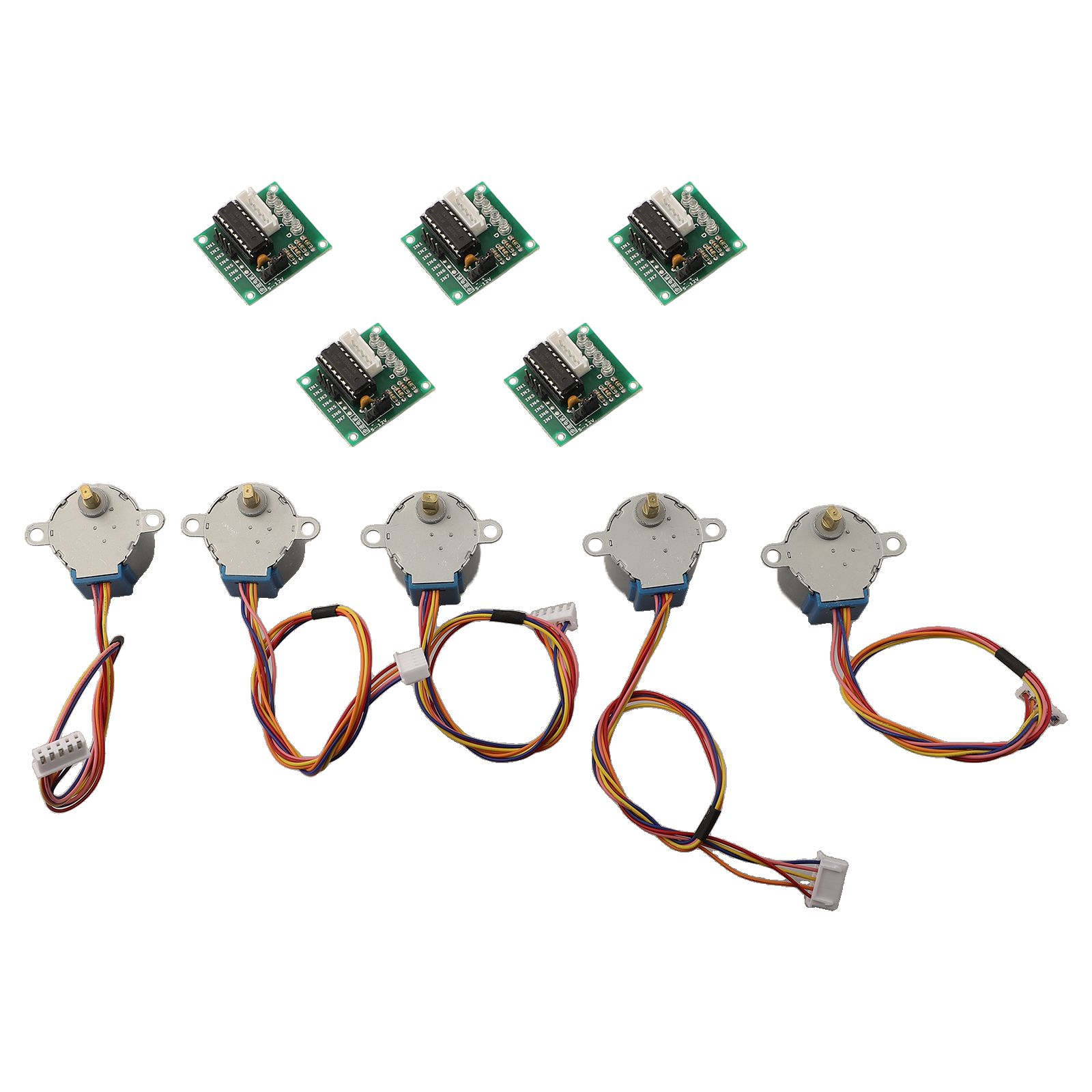 5V 4-Phase Stepper Motor 28BYJ - огляд і ціна Uln2003 Driver