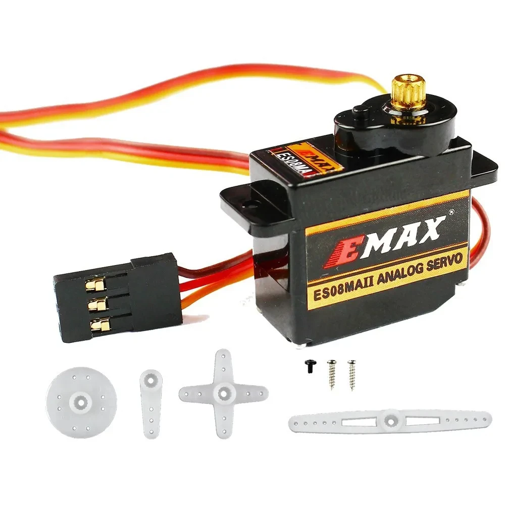 2026 EMAX ES08MDII ES08MD II M - огляд і ціна Sg90 Servo