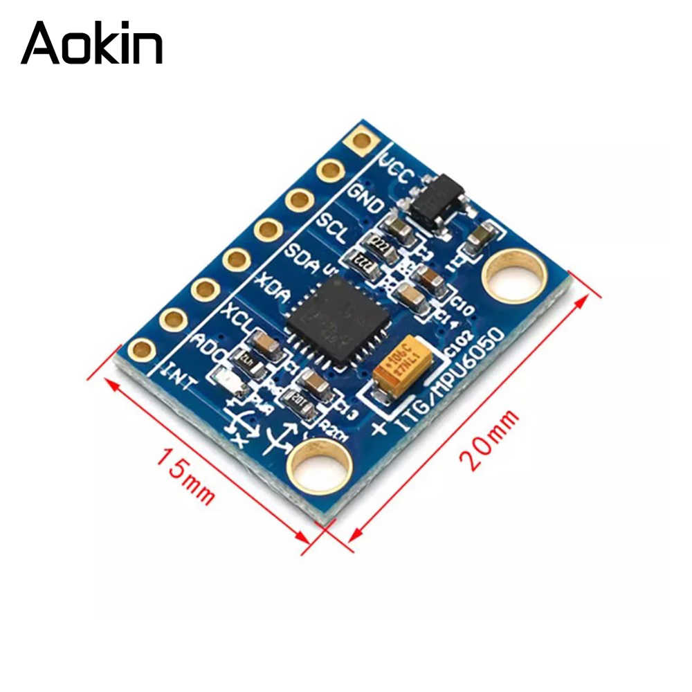 1/5/10pcs GY521 GY-521 MPU6050 - огляд і ціна Accelerometer Mpu6050