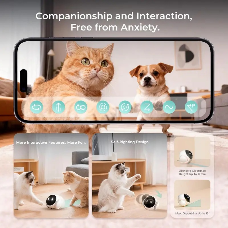 Movable Indoor Pet Robot Camer - огляд і ціна Ros Robot