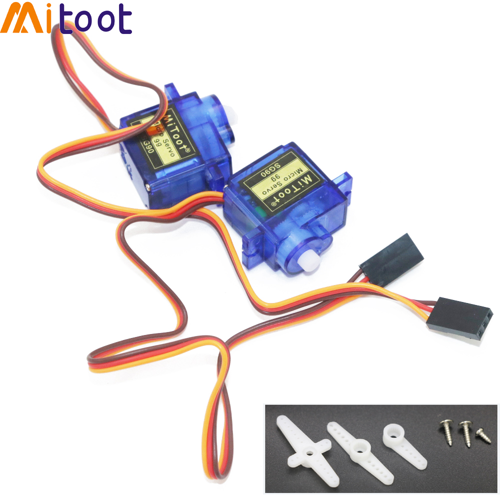 1/2/5pcs Mitoot Rc Mini Micro  - огляд і ціна Sg90 Servo