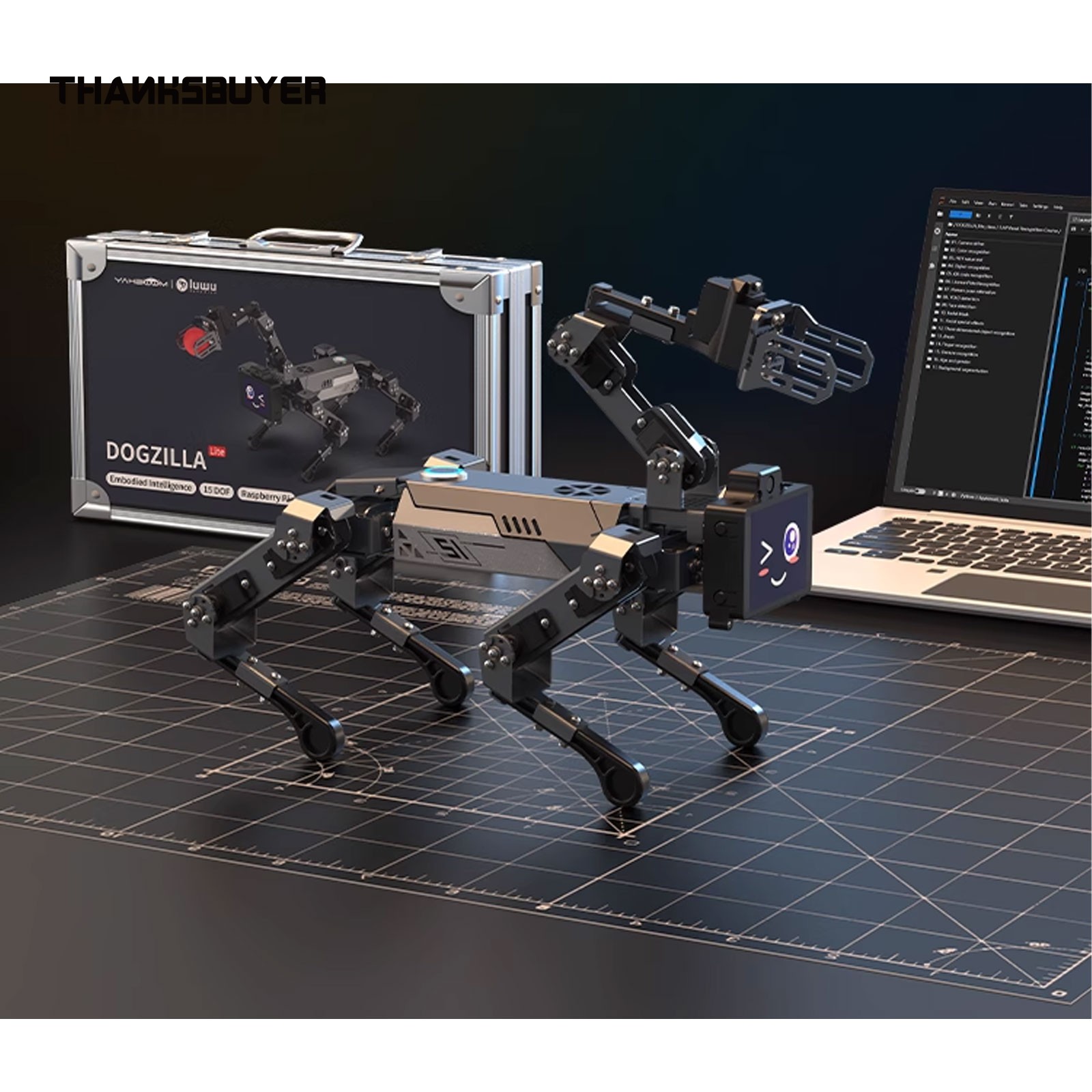 DOGZILLA-Lite 15DOF AI Bionic  - огляд і ціна Robot Remote Control