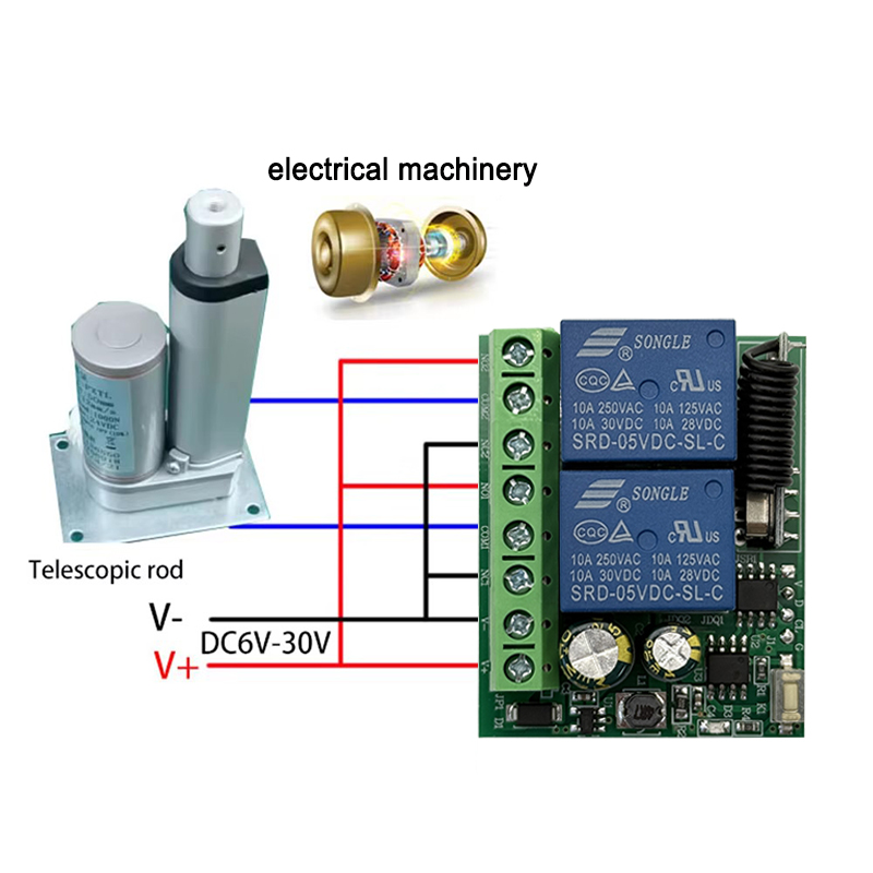 DC 9V 12V 24V AC 85-250V 2CH R - огляд і ціна Motor Driver Module