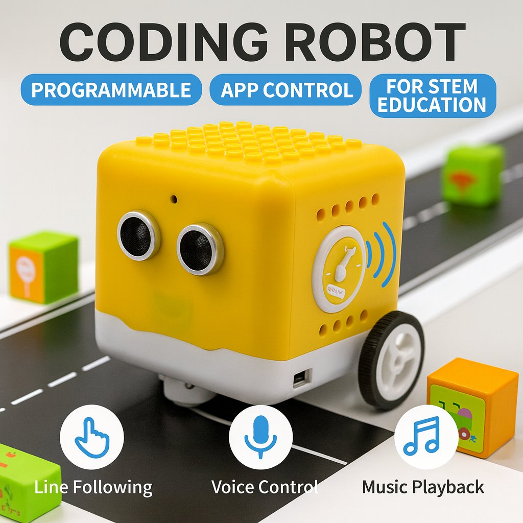 Kidsbits Programmable Robot Ki - огляд і ціна Microbit Robot