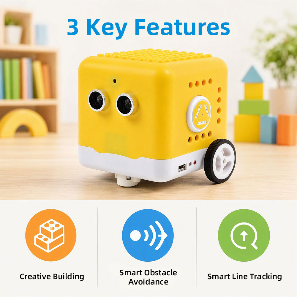 Kidsbits Programmable Robot Ki - огляд і ціна Microbit Robot