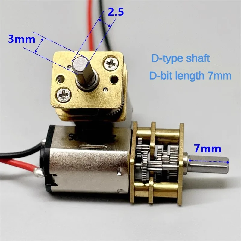 N20 DC 3V 18rpm 6V  36RPM  Min - огляд і ціна Geared Motor