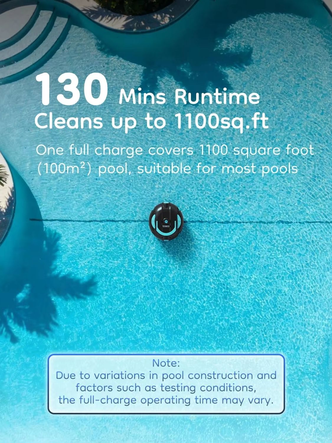 Cordless Pool Cleaning Robot S - огляд і ціна Ros Robot