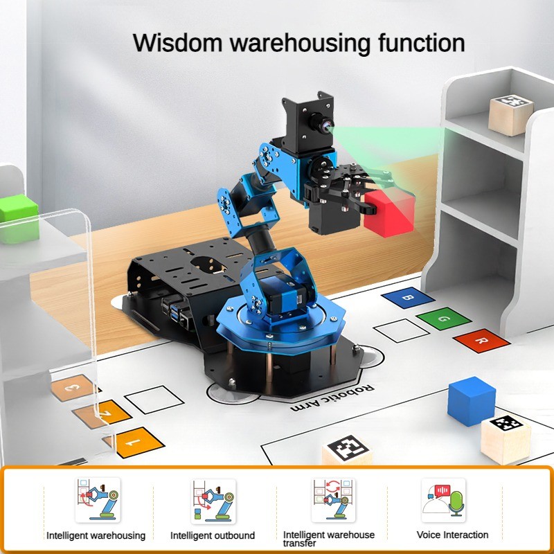6 Dof Robot Arm with Servo Cla - огляд і ціна Ros Robot