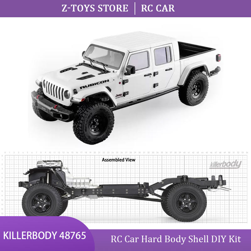 1/10 Killerbody 48765 RC Car H - огляд і ціна Robot Car Kit