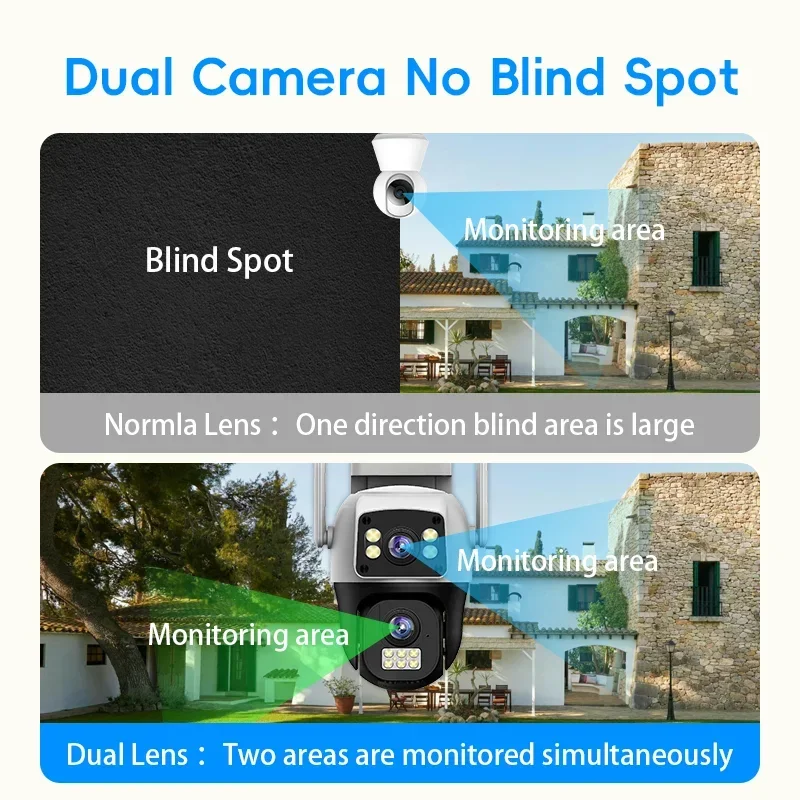 8MP 4K WIFI IP Camera PTZ Outd - огляд і ціна Pan Tilt Bracket