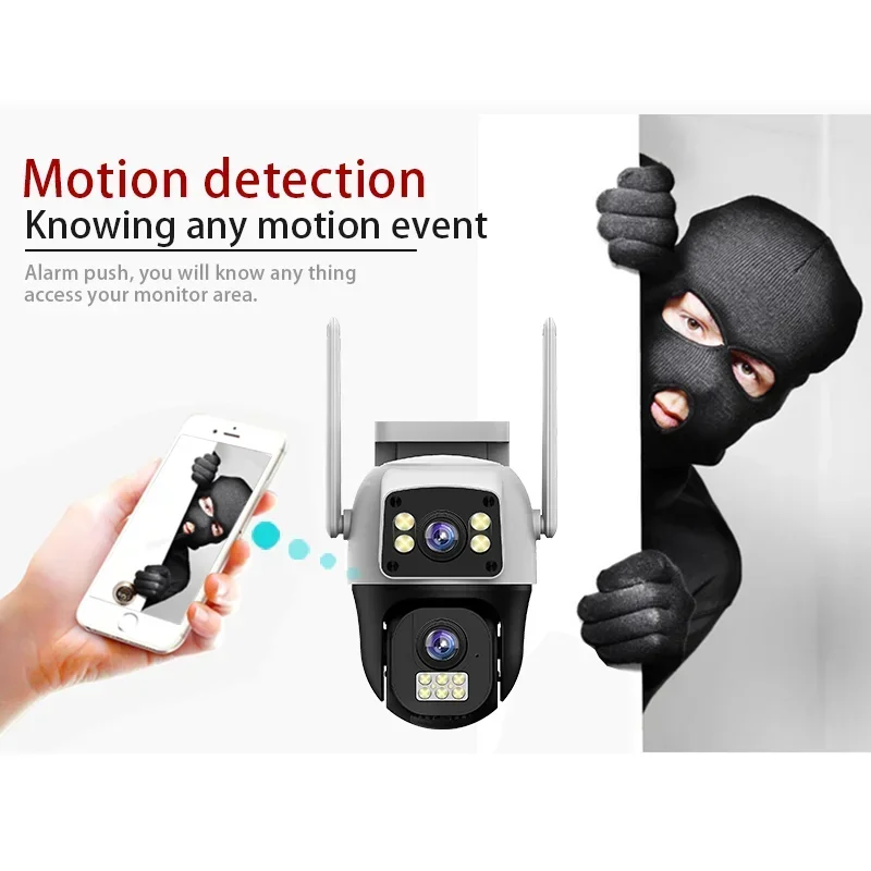8MP 4K WIFI IP Camera PTZ Outd - огляд і ціна Pan Tilt Bracket