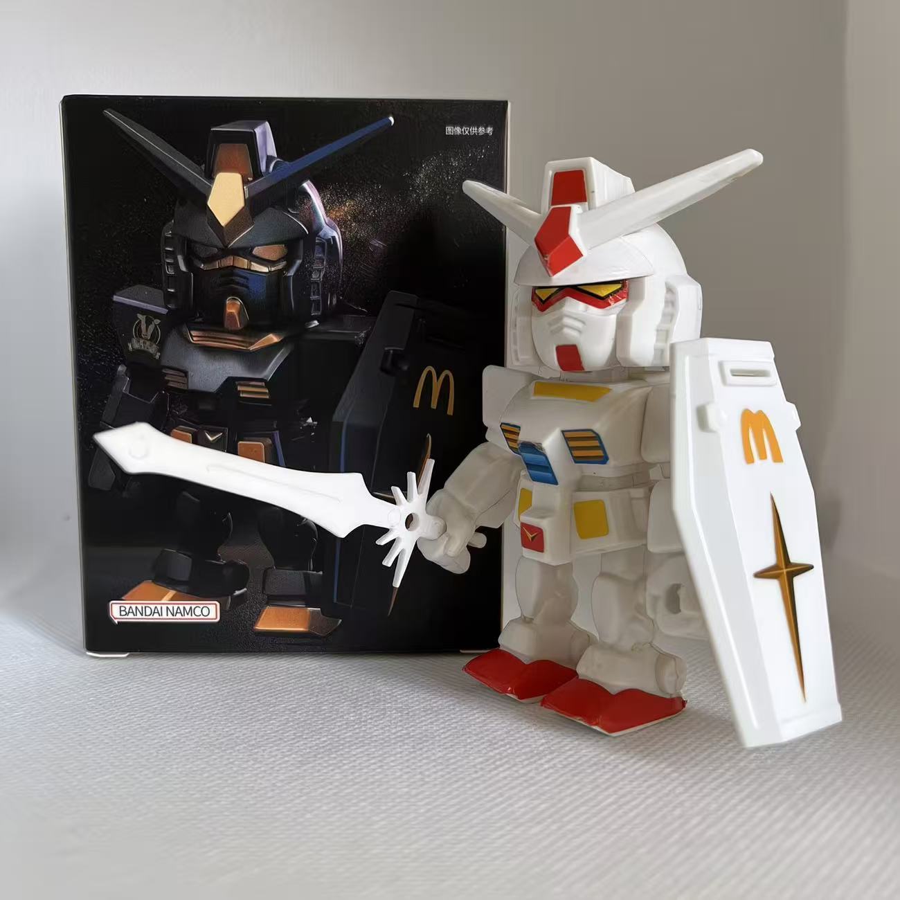 Mcdonald Gundam Figuur Qmsv Rx - огляд і ціна Robot Car Kit