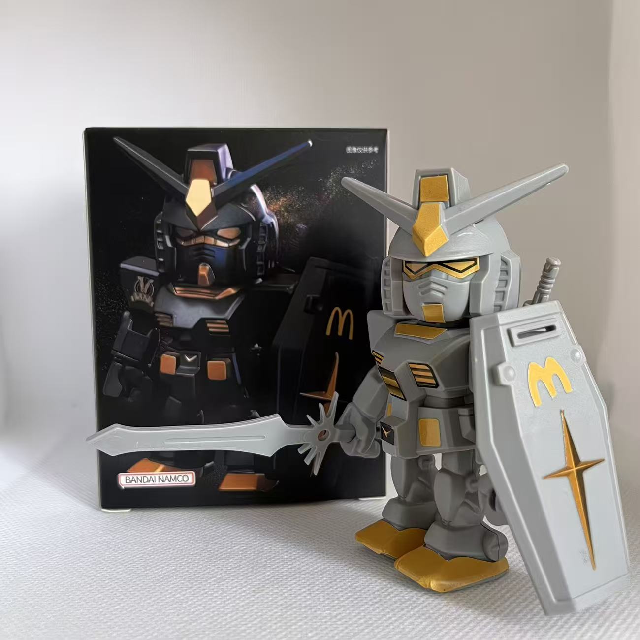 Mcdonald Gundam Figuur Qmsv Rx - огляд і ціна Robot Car Kit