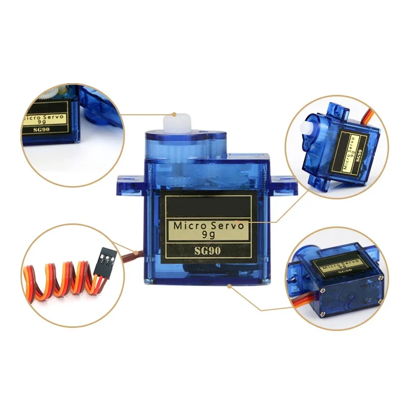 2/4/8/20Pcs SG90 9G Micro Serv - огляд і ціна Sg90 Servo
