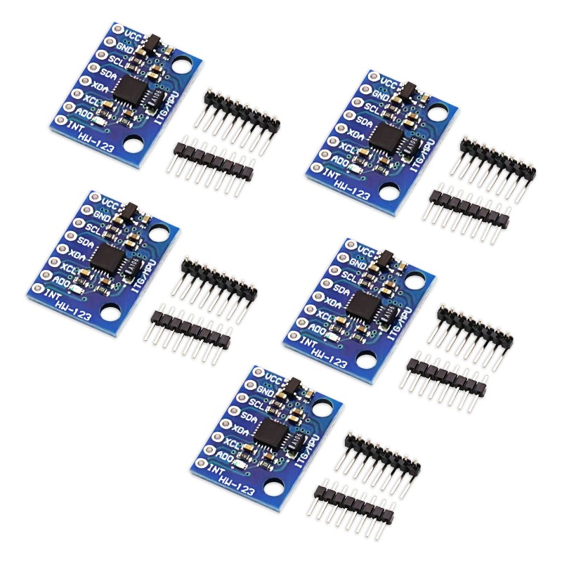 5Pcs GY-521 MPU-6050 MPU6050 A - огляд і ціна Accelerometer Mpu6050