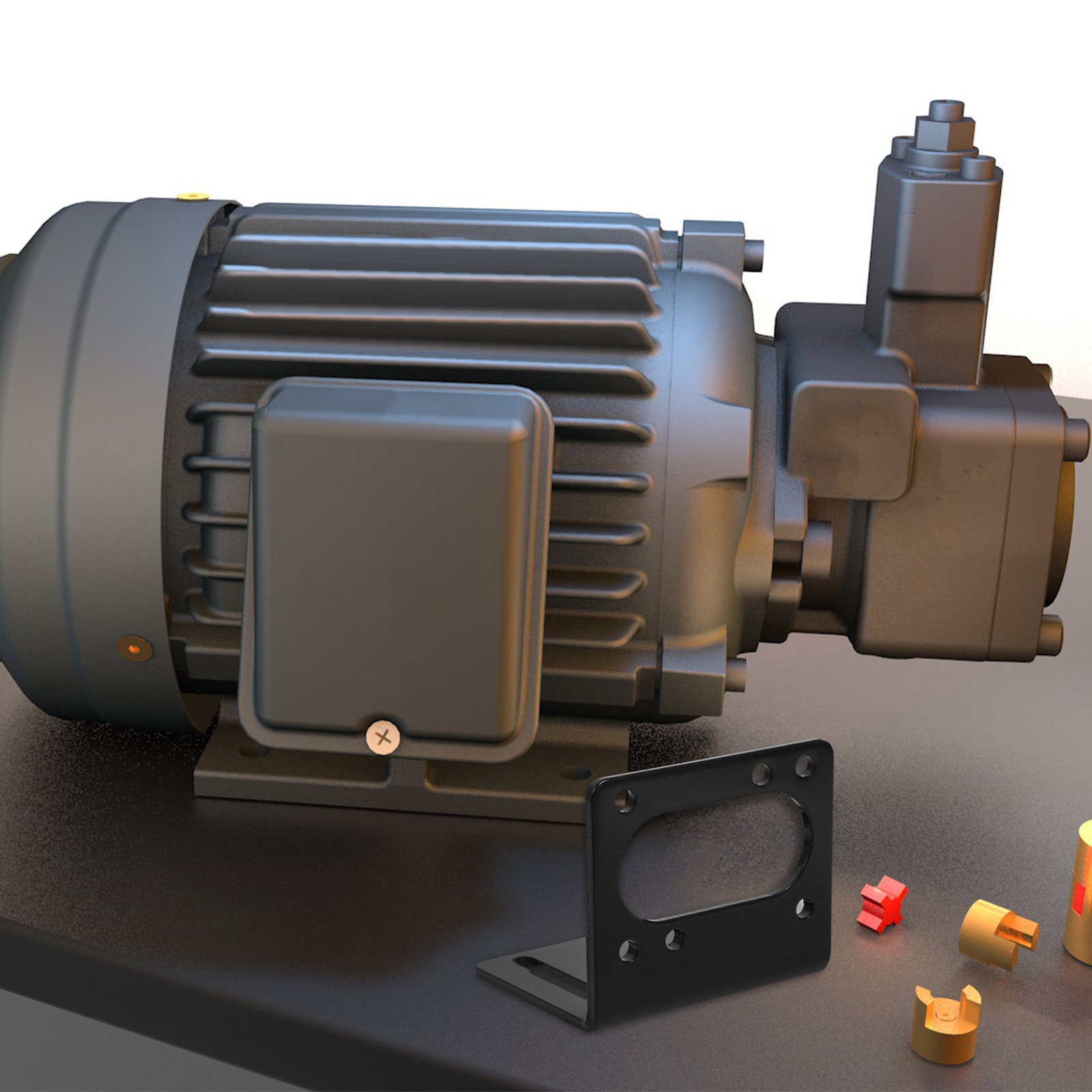 Gear Motor Mounting Bracket He - огляд і ціна Geared Motor