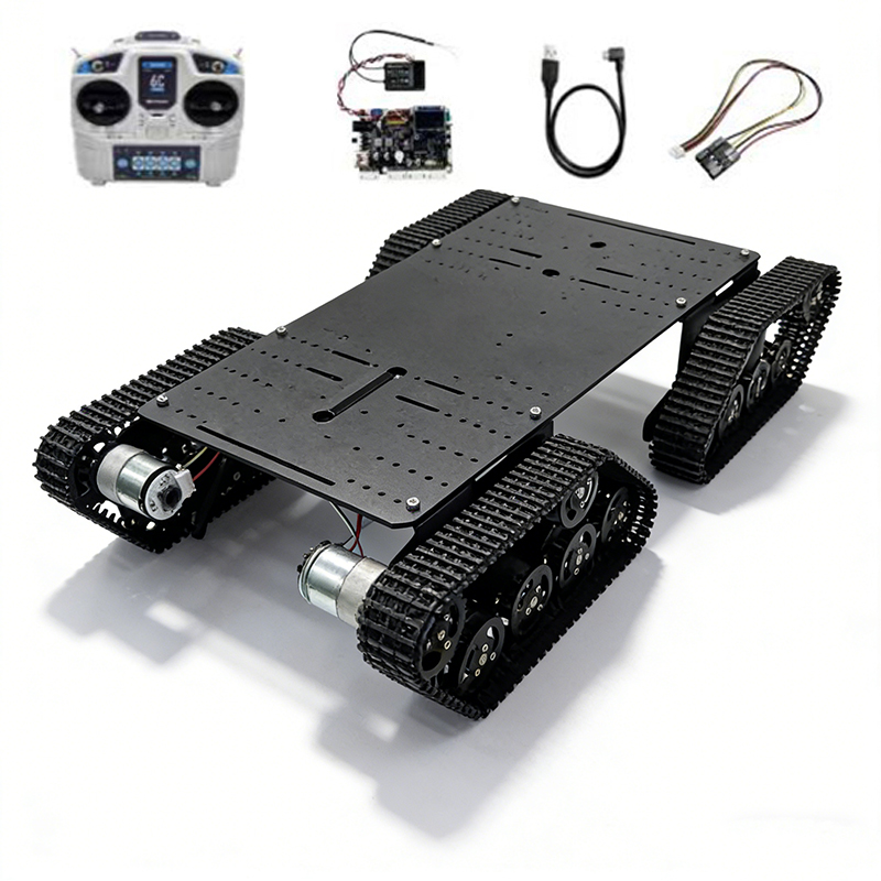 Assembled Big Load RC Tank 4WD - огляд і ціна Stm32 Robot