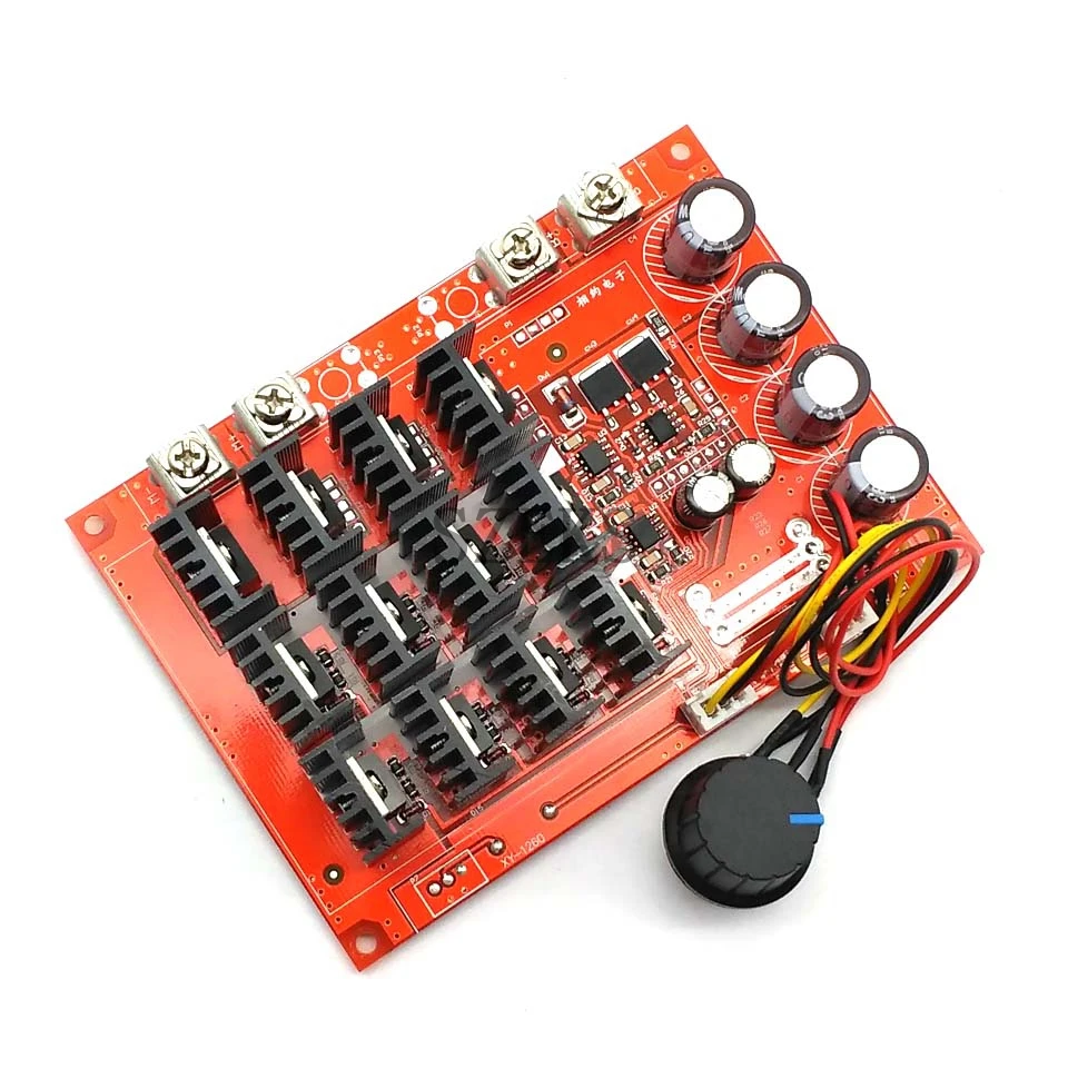 10-50V 60A DC Motor Speed Cont - огляд і ціна Motor Driver Module