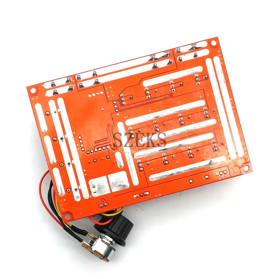 10-50V 60A DC Motor Speed Cont - огляд і ціна Motor Driver Module