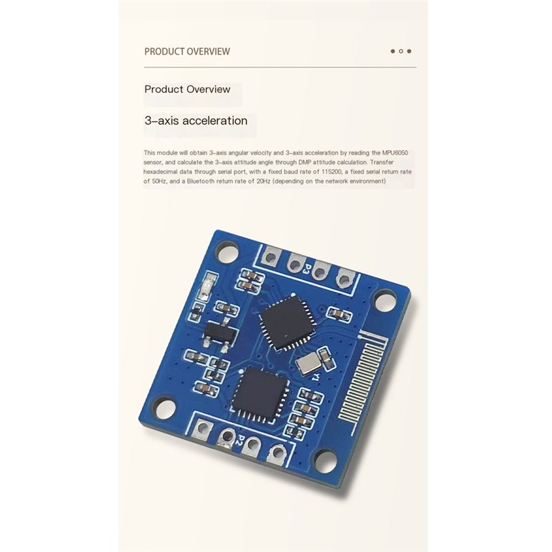 B27B Bluetooth Enabled Gyrosco - огляд і ціна Accelerometer Mpu6050