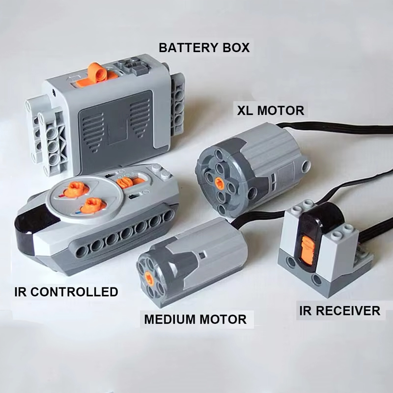 MOC Power Functions M/L/XL Ser - огляд і ціна Robot Car Kit
