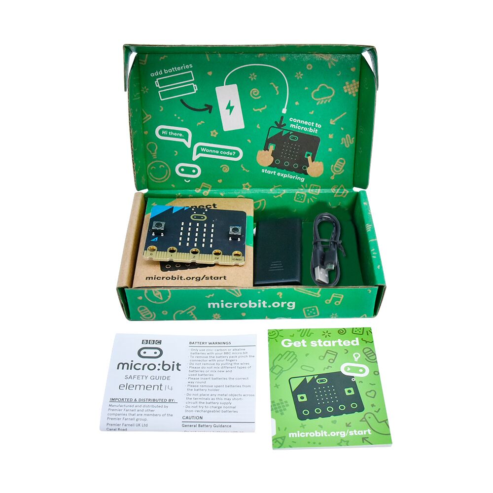 Original BBC Micro Bit V2 Deve - огляд і ціна Microbit Robot