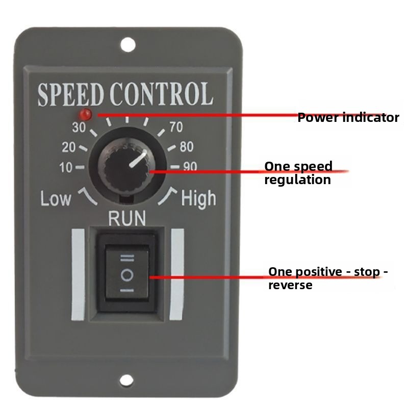 PWM DC Motor Speed Controller  - огляд і ціна Geared Motor