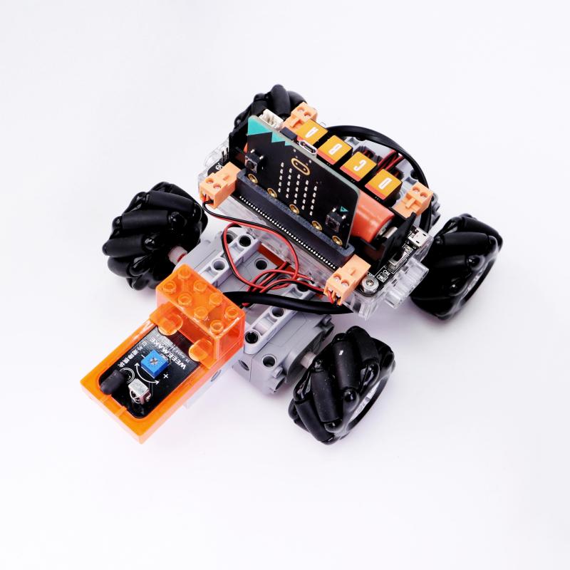 Weeebot Manufacturer 4 WD Micr - огляд і ціна Microbit Robot