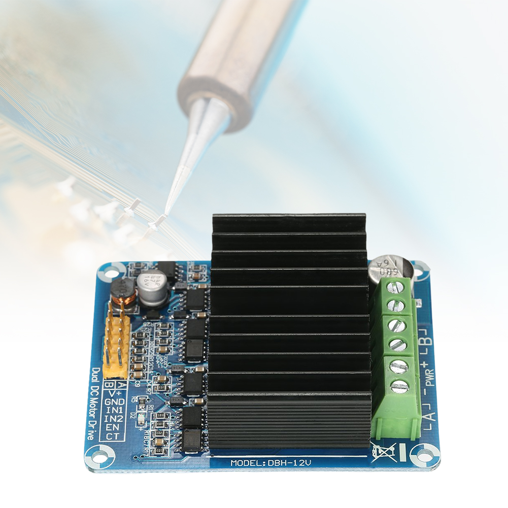 Dual Channel DC Motor Speed Re - огляд і ціна Motor Driver Module
