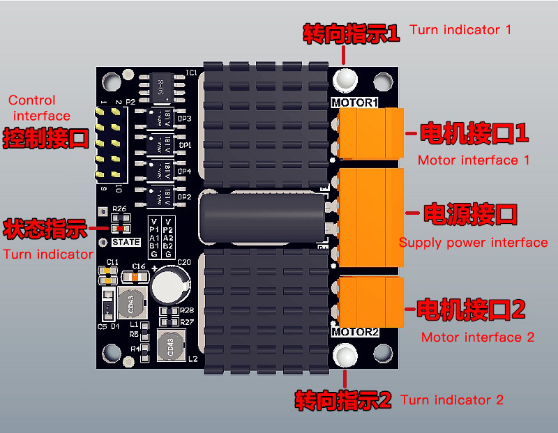 Arduino 24V Motor Driver Board - огляд і ціна Motor Driver Module