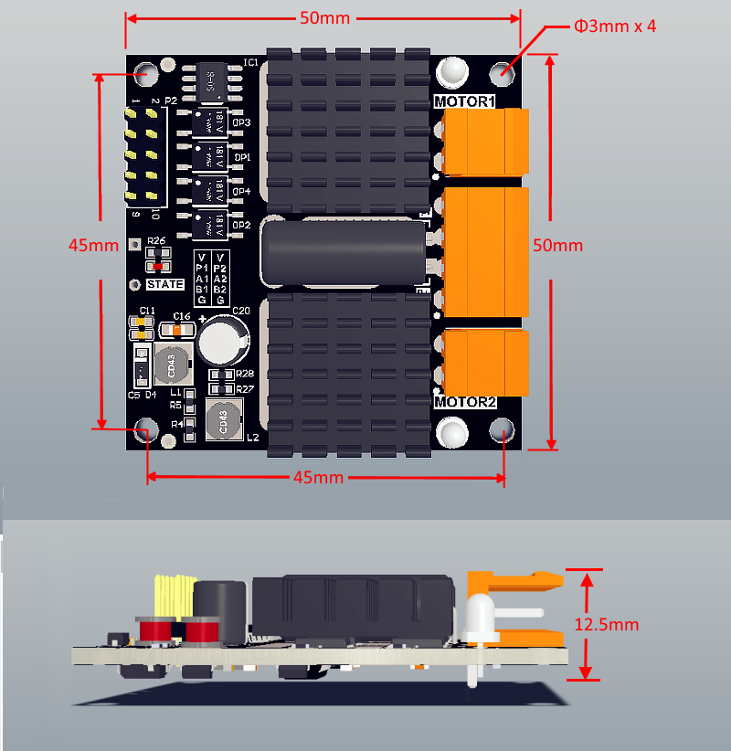 Arduino 24V Motor Driver Board - огляд і ціна Motor Driver Module