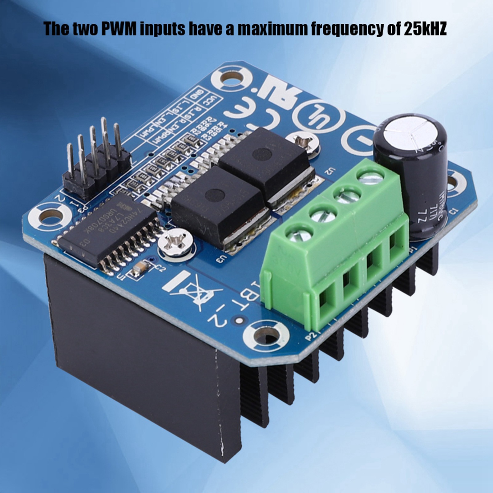 BTS7960 43A Motor Drive Module - огляд і ціна Motor Driver Module