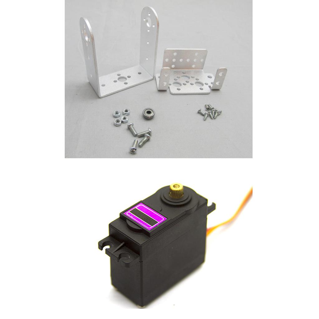 Robotic Pan-tilt Kit Upgraded  - огляд і ціна Servo Pan Tilt