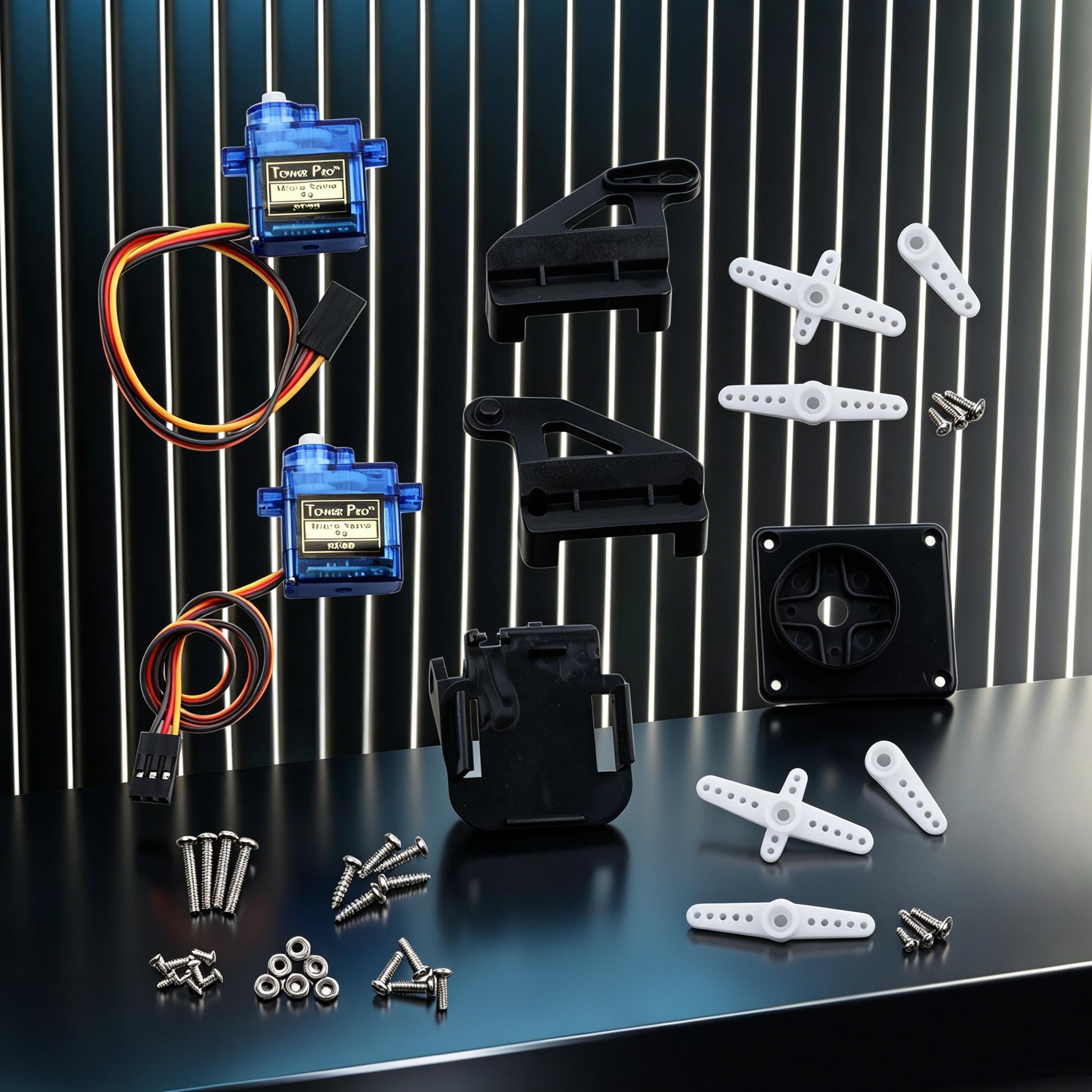 2 Axis Servo Gimbal Bracket FP - огляд і ціна Pan Tilt Bracket