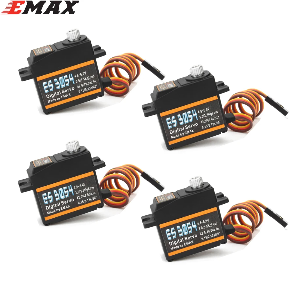 EMAX ES08MDII ES08MD II Metal  - огляд і ціна Sg90 Servo