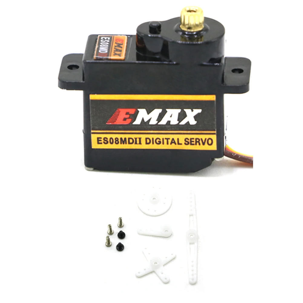 EMAX ES08MDII ES08MD II Metal  - огляд і ціна Sg90 Servo