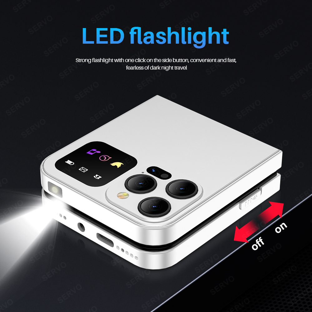 SERVO A50 PRO Flip Mobile Phon - огляд і ціна Servo Pan Tilt